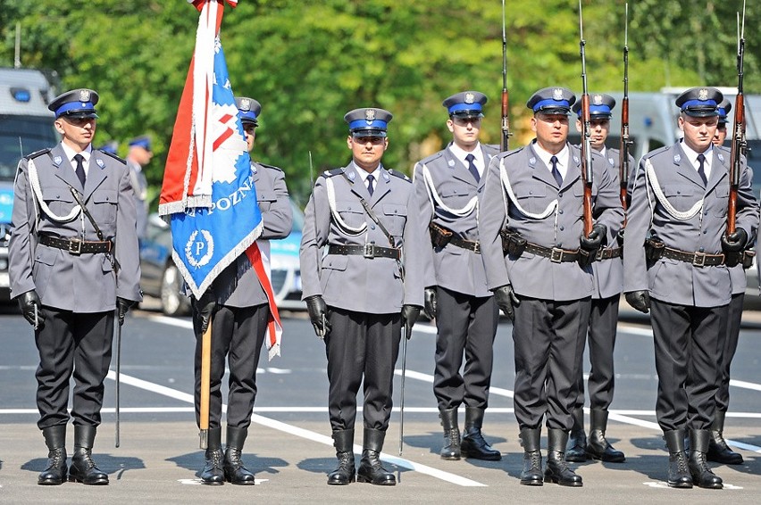 Obchody święta policji w Komendzie Miejskiej w Poznaniu