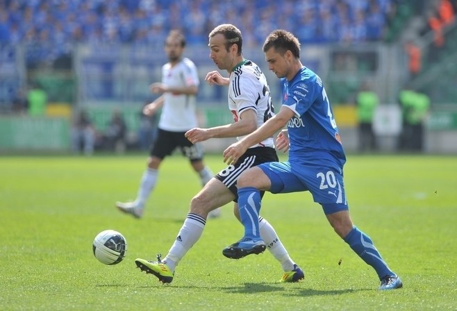 Lech Poznań wygrał z legią Warszawa 1:0