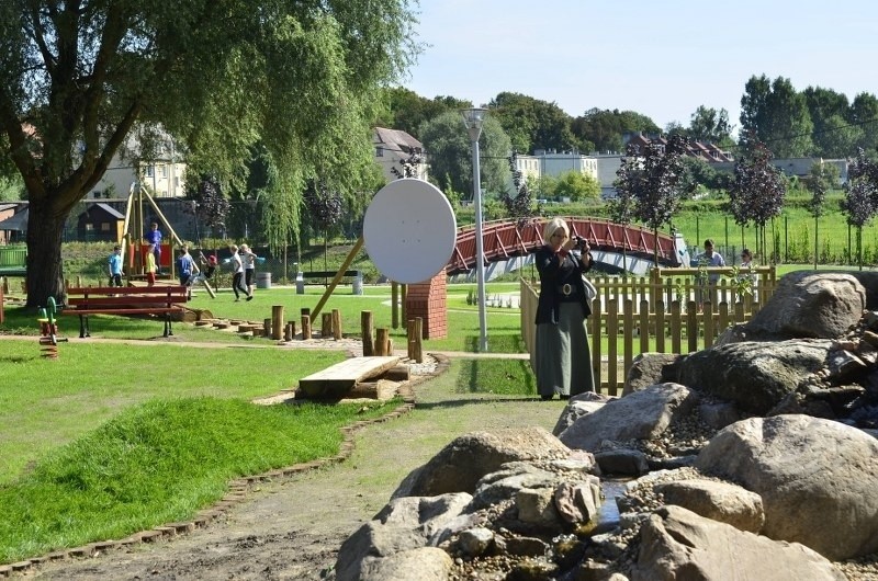 Park orientacji przestrzennej w Owińskach.