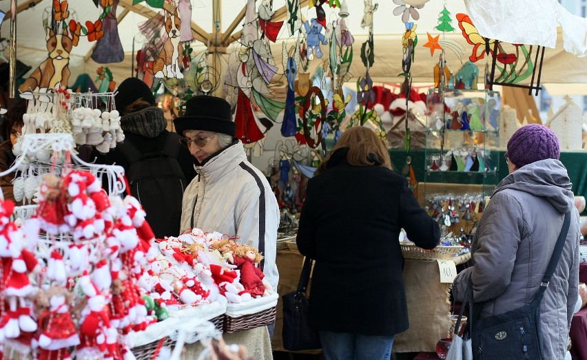 Targi Bożonarodzeniowe na krakowskim Rynku