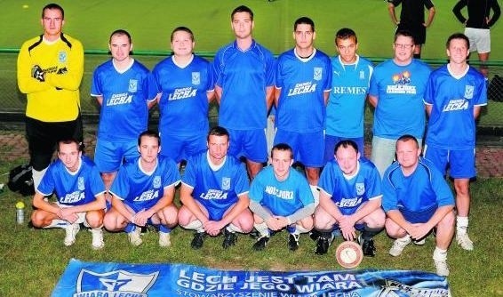 Piłkarska drużyna Wiary Lecha istnieje od 2006 roku