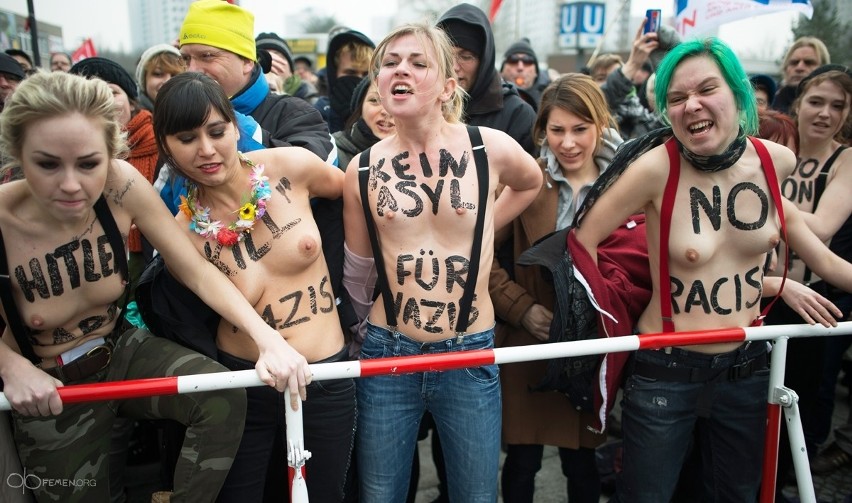 Femen w Berlinie