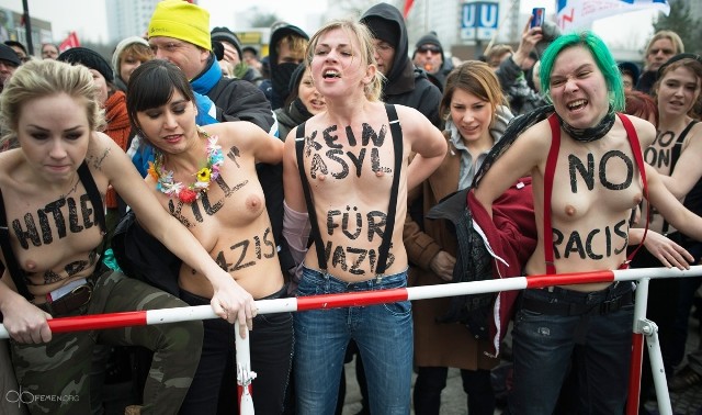 Femen w Berlinie
