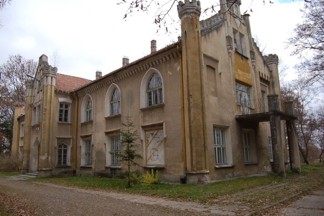 Mieszkańcy wytykają burmistrzowi, że mimo kłopotów, kupił zniszczony pałac Dąmbskich