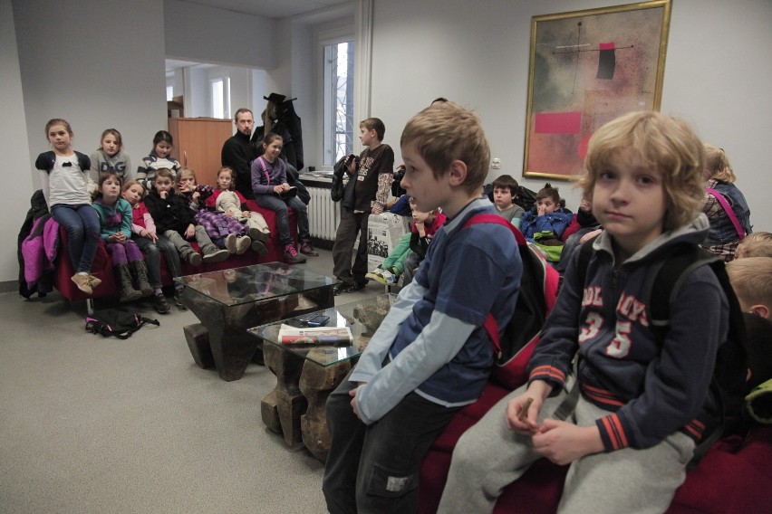 Uczniowie SP 18 z Poznania odwiedzili redakcję &quot;Głosu&quot;