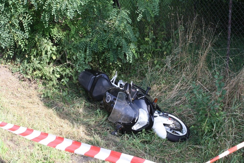 Bulowice: śmiertelny wypadek motocyklisty