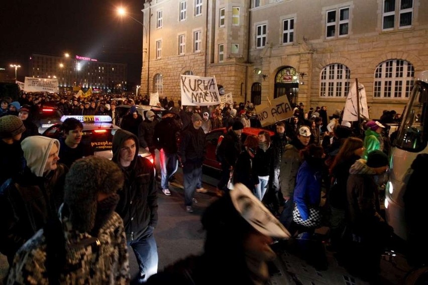 Ostatnie protesty przeciwko ratyfikacji ACTA przyciągały...