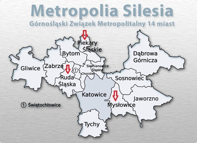 Metropolia Silesia się kurczy. Z GZM wystąpiły Mysłowice, Ruda Śląska i Piekary Śląskie