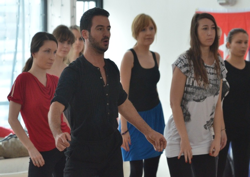 Warsztaty taneczne ze Stefano Terrazzino w szkole UDZ