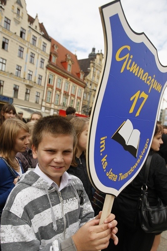 Święto wrocławskich gimnazjalistów (ZDJĘCIA)