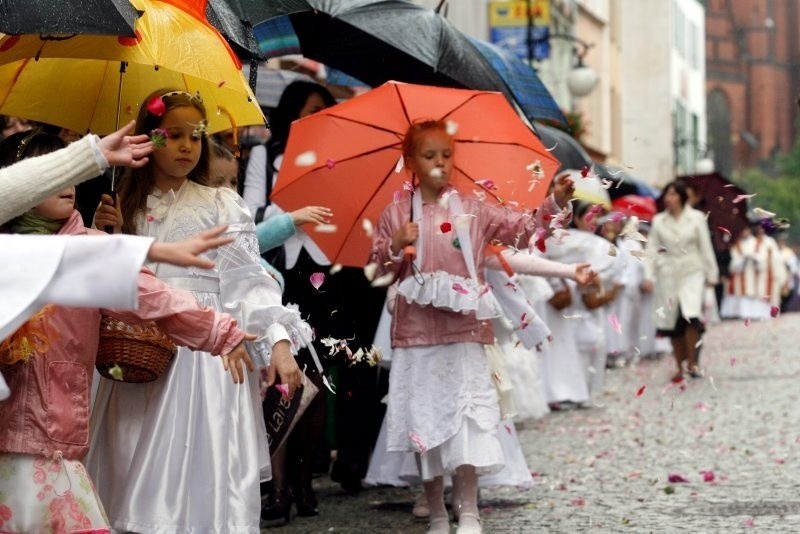 Procesja Bożego Ciała w Legnicy