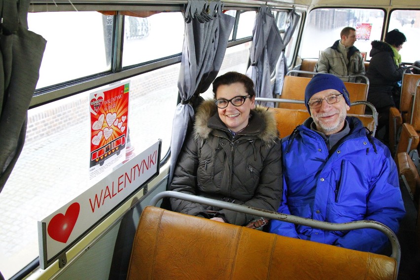 Walentynkowy autobus wyjechał w niedzielę na trasę