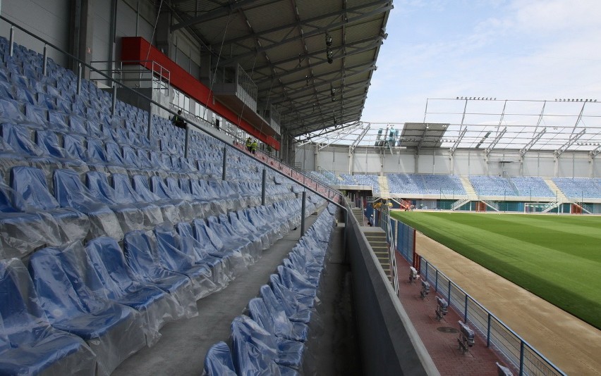 Stadion Piasta Gliwice już prawie gotowy! [ZDJĘCIA]