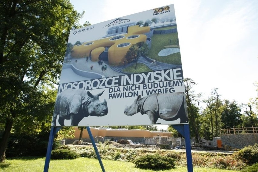Wrocław: W zoo kończą się prace przy wybiegu dla rzadkich zwierząt z Azji (ZDJĘCIA)