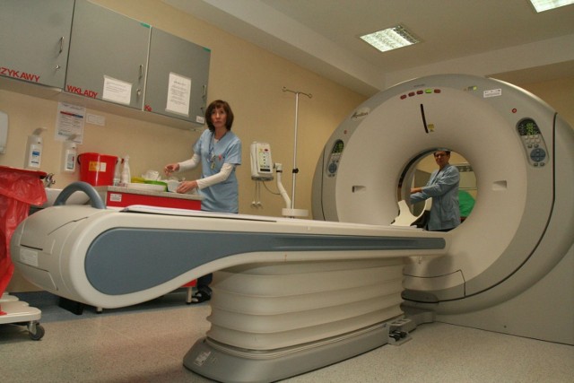 Tomograf komputerowy w "Biegańskim" kosztował 3,2 mln zł