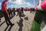T-Mobile FanZone w Krakowie przed meczem Wisły z Jagiellonią