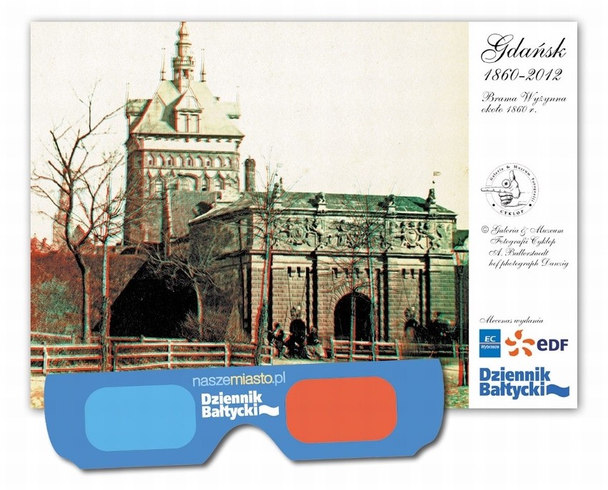 Tylko u nas zdjęcia Gdańska sprzed 150 lat w 3D!