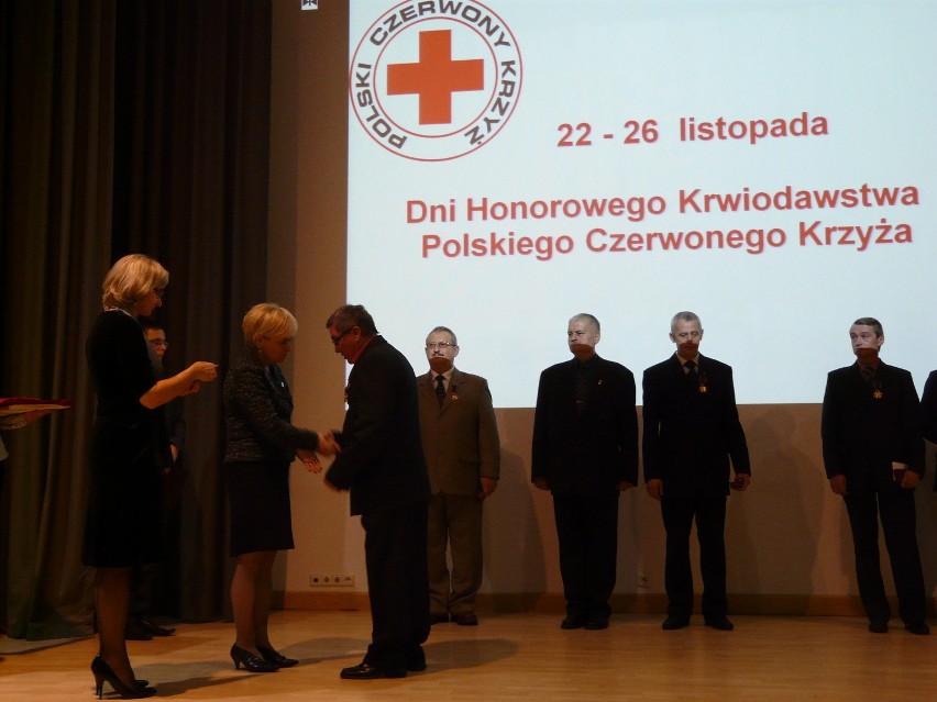 Odznaczenia dla dawców krwi i wolontariuszy z Lubelszczyzny