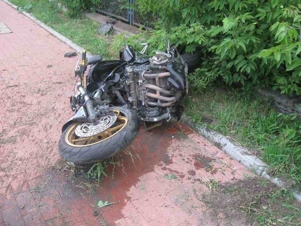 Nie żyje 37-letni motocyklista
