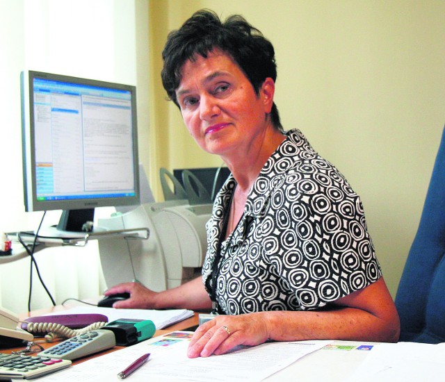 Płacimy składki na ubezpieczenie zdrowotne - mówi Stefania Skowrońska, główna księgowa rudzkiego Urzędu Skarbowego