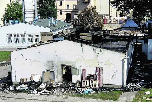 Klinika spłonęła w ubiegłym roku. Ogień strawił doszczętnie dach budynku, strop runął