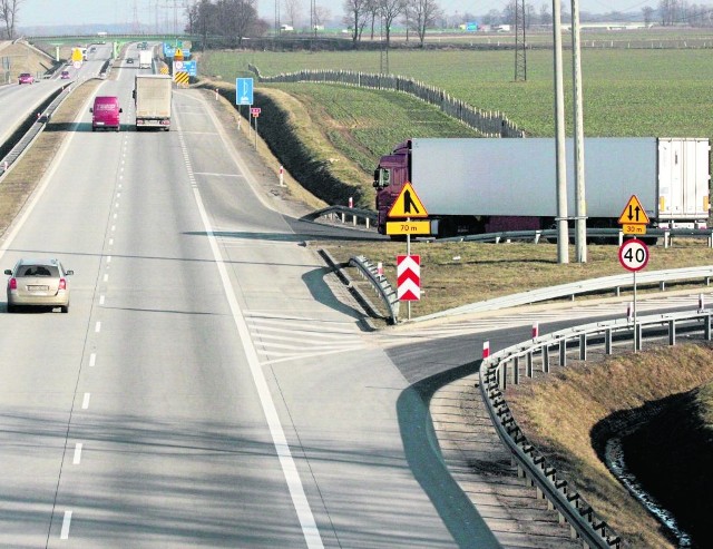 GDDKiA planuje zlikwidować m.in. zjazd Legnickie Pole