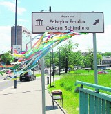 Kraków: reklama Fabryki Schindlera?