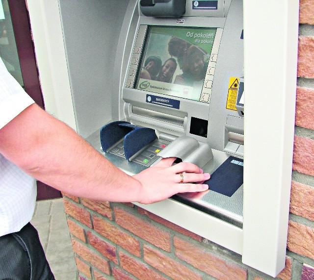 Bankomat biometryczny w Trąbkach Wielkich