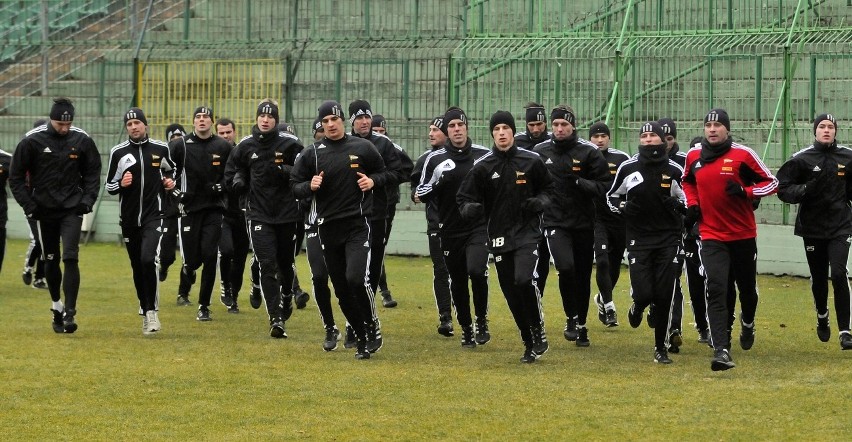 Lechia Gdańsk już po pierwszym treningu w 2013 roku [ZDJĘCIA]