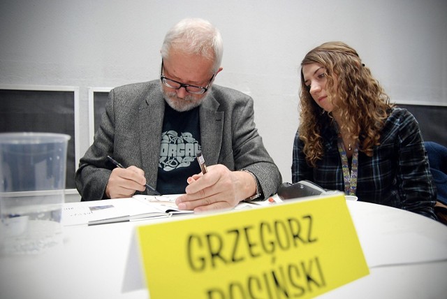 Jednym z gości tegorocznego Festiwalu był rysownik Grzegorz Rosiński, twórca &quot;Thorgala&quot;