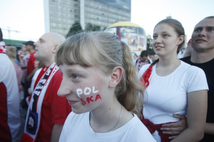 Polska - Czechy w strefie kibica w Katowicach [ZDJĘCIA i WIDEO]