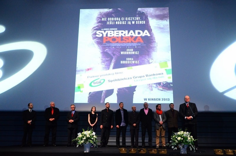 Premiera "Syberiady polskiej" w Poznaniu.