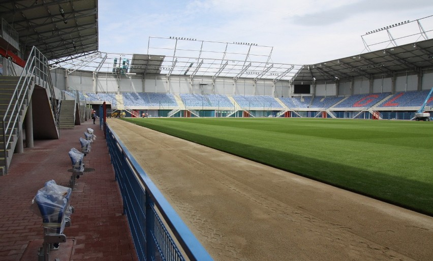 Stadion Piasta Gliwice już prawie gotowy! [ZDJĘCIA]