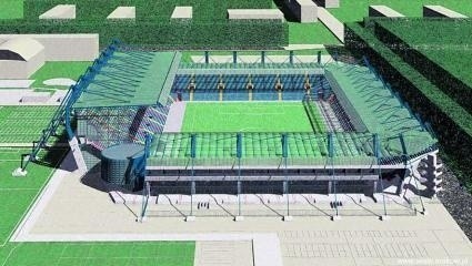 Stadion w Lwowie jest dopiero w powijakach