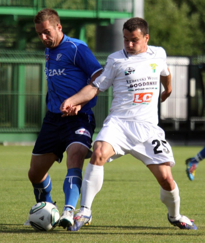 I liga piłki nożnej: GKS Bogdanka - MKS Kluczbork 2:0 (ZDJĘCIA)