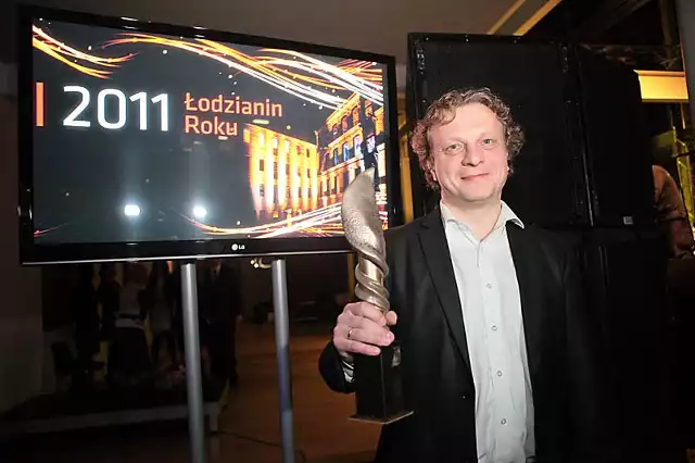 Radosław Wiśniewski, łódzki biznesmen, założyciel fundacji Happy Kids, wybrany Łodzianinem Roku 2011