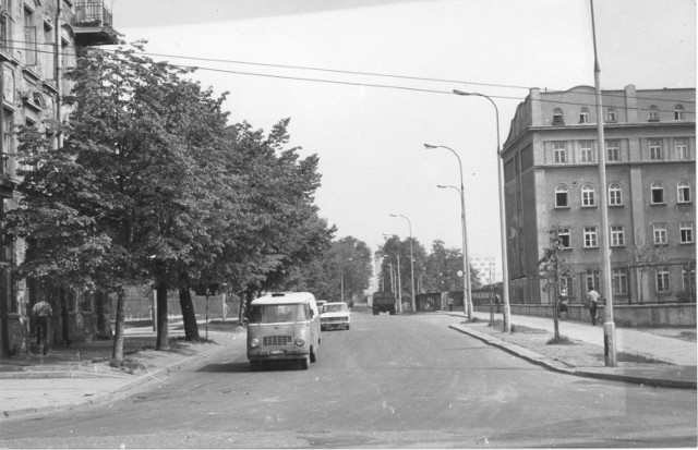 Ul. Unicka, maj 1971; Fot. Marian Budzyński 