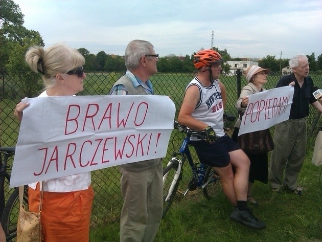 Andrzej Jarczewski protestował na wieży radiostacji w Gliwicach