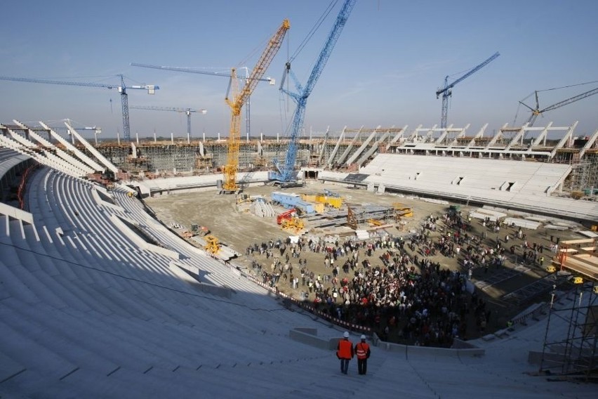 Wrocław: Drzwi otwarte stadionu na Pilczycach (Zdjęcia)