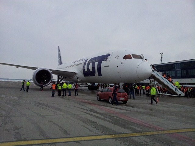 Dreamliner w Pyrzowicach