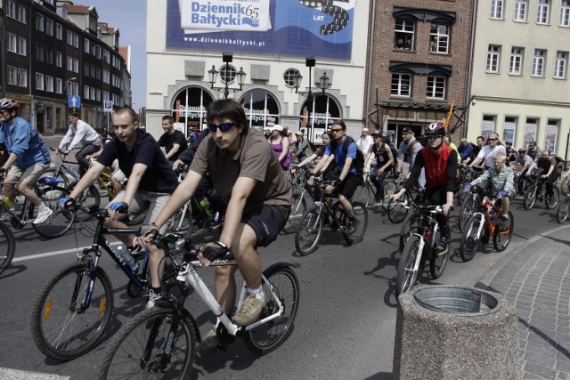Gdańscy rowerzyści  tłumnie wzięli udział w XIV Wielkim Przejeździe