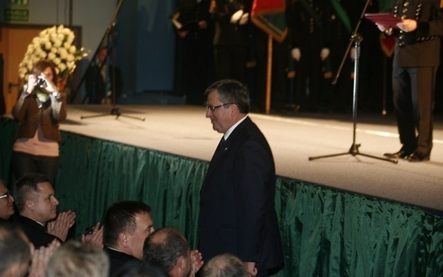 Prezydent Bronisław Komorowski