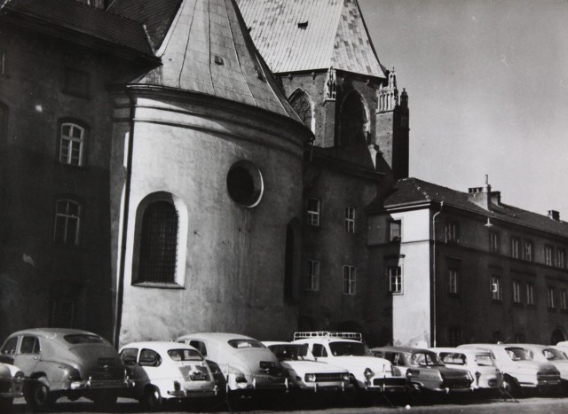 Mały Rynek, przełom lat 50-tych i 60-tych