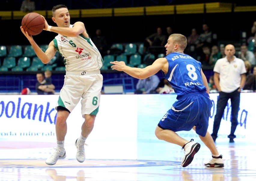 Koszykówka: Śląsk Wrocław - Radex Szczecin 77:57 (ZDJĘCIA)