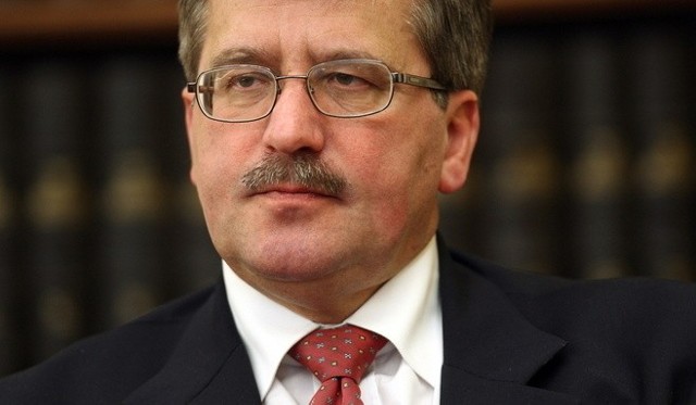 Prezydent Bronisław Komorowski