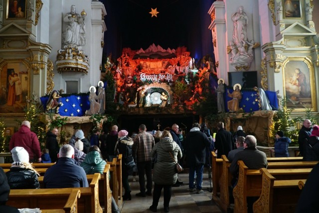 Żłóbek bożonarodzeniowy - kościół pw. św. Franciszka Serafickiego w Poznaniu