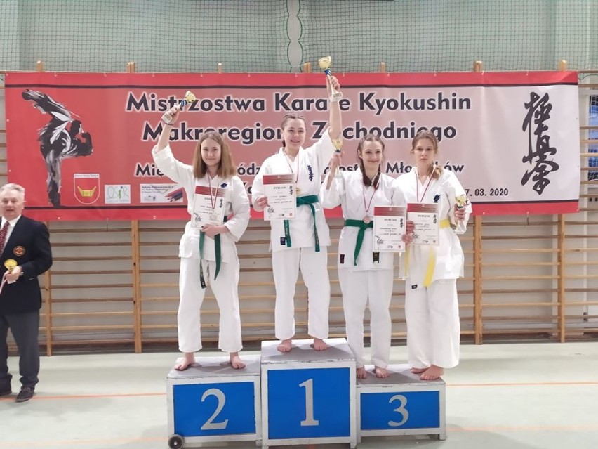 Medale karateków Inowrocławskiego Klubu Kyokushin [zdjęcia]