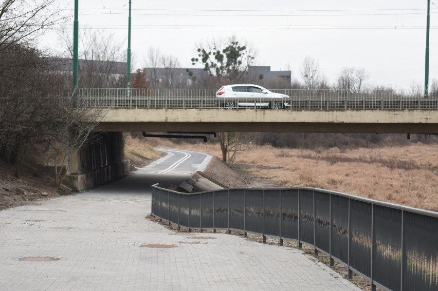 Wartostrada na odcinku przy Bramie Poznania