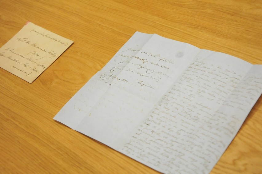 Rękopis Aleksandra Fredry trafił do Muzeum Podkarpackiego w Krośnie. List to dar od rodziny Starowieyskich [ZDJĘCIA]