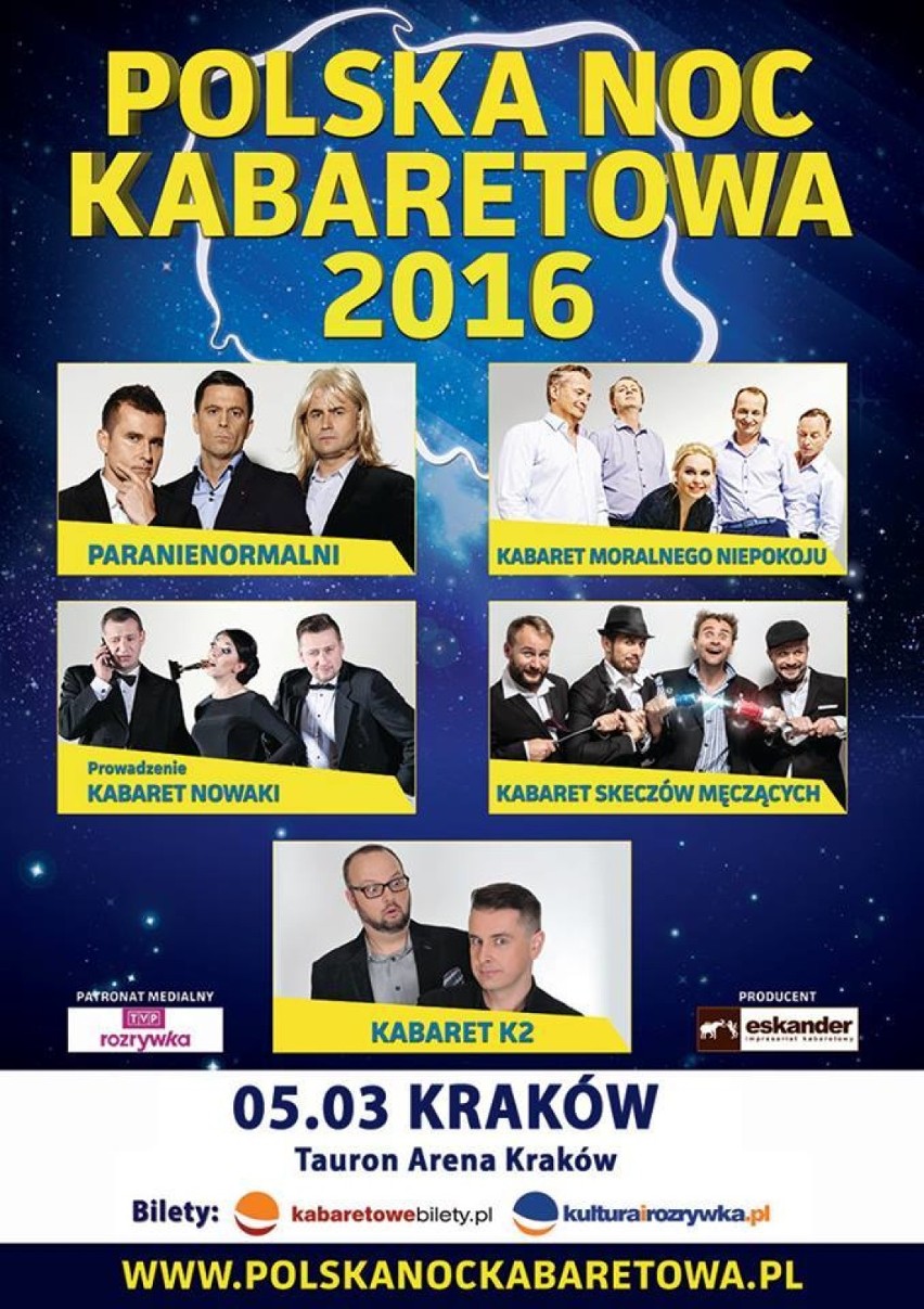 Tauron Arena Kraków, ul. Lema 7

5 marca 2016 (sobota),...